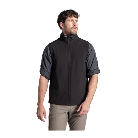 Craghoppers Heren Expert Basecamp II Softshell Gilet (Zwart) - Image 4