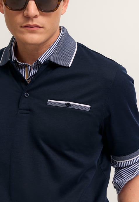 Bugatti Herren Polo shirt Modern Fit met borstzak - Image 4