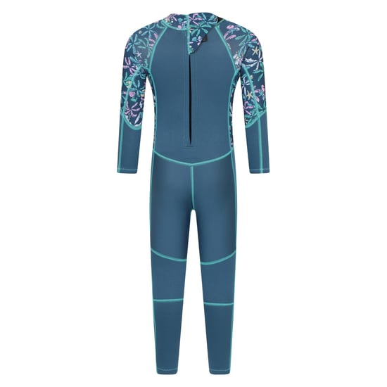 Mountain Warehouse Volledig Wetsuit met opdruk voor kinderen (Donker groenblauw) - Image 2
