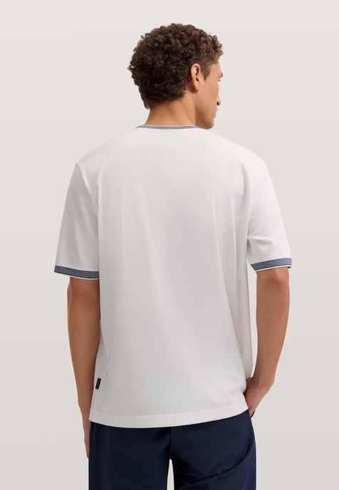 Bugatti Herren T-shirt van een katoenmix - Image 2