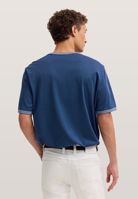 Bugatti Herren T-shirt van een katoenmix - Image 2