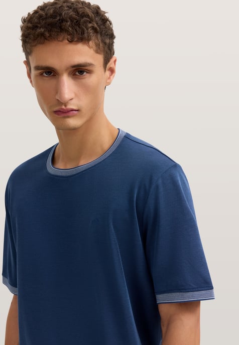 Bugatti Herren T-shirt van een katoenmix - Image 4