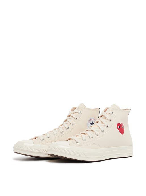 Comme des Garçons PLAY x Converse Chuck 70 Hi-sneakers - Image 2