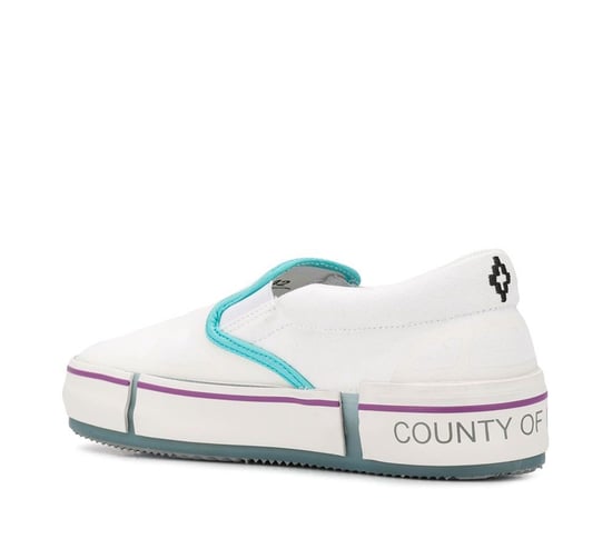 Cross Vulcanized Slip-On Sneakers - Image 3