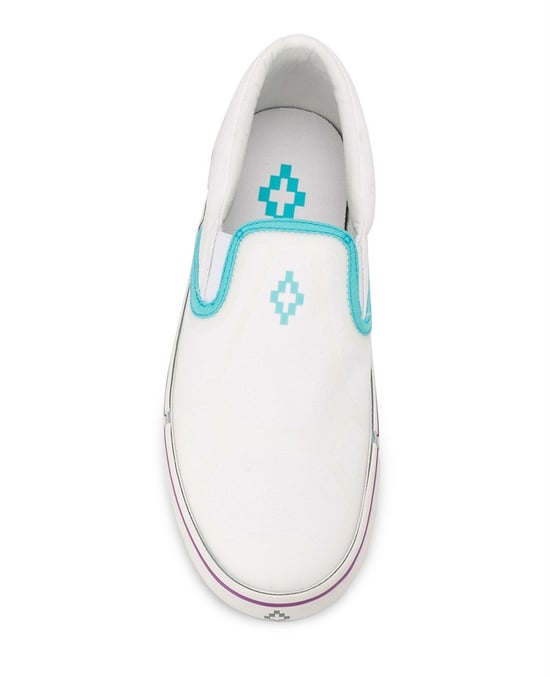 Cross Vulcanized Slip-On Sneakers - Image 4