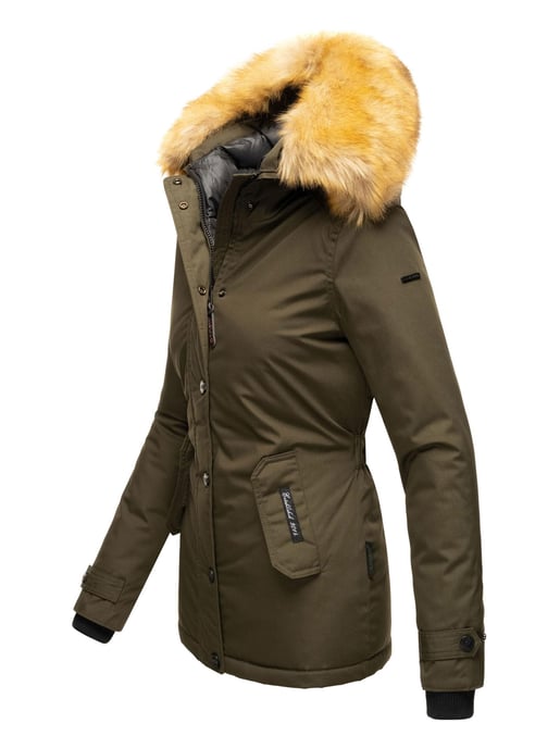 Navahoo Dames Winterjas Laura – Warm, Stijlvol & Met Afneembare Bontkraag - Image 3