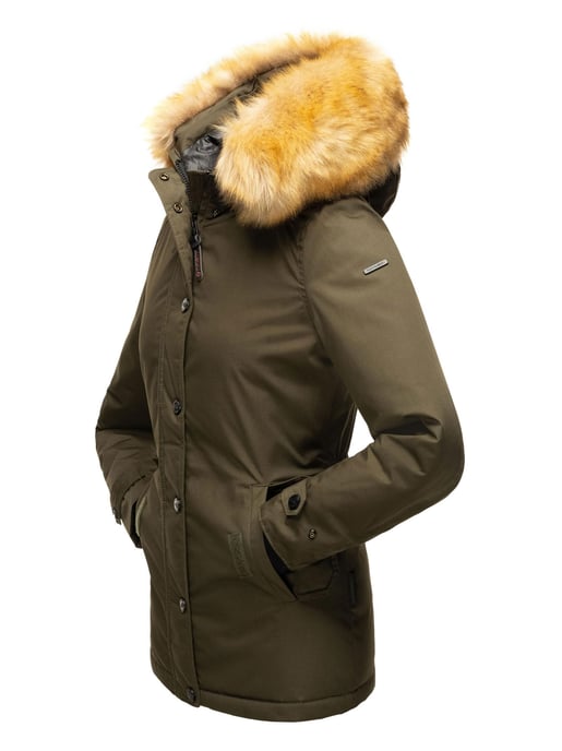 Navahoo Dames Winterjas Laura – Warm, Stijlvol & Met Afneembare Bontkraag - Image 5