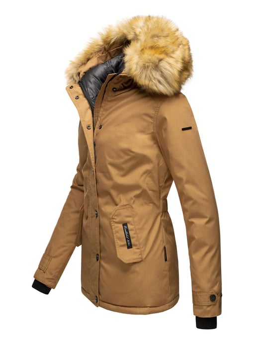 Navahoo Dames Winterjas Laura – Warm, Stijlvol & Met Afneembare Bontkraag - Image 3