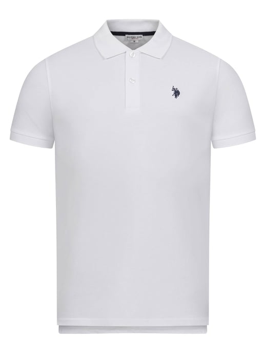 U.S. Polo Assn. heren basic poloshirt met korte mouwen en stretch - Image 1