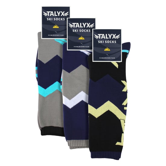 3-Pack Heren Skisokken met Versterking, Thermisch, Vochtregulerend, Wintersportsokken - Image 2
