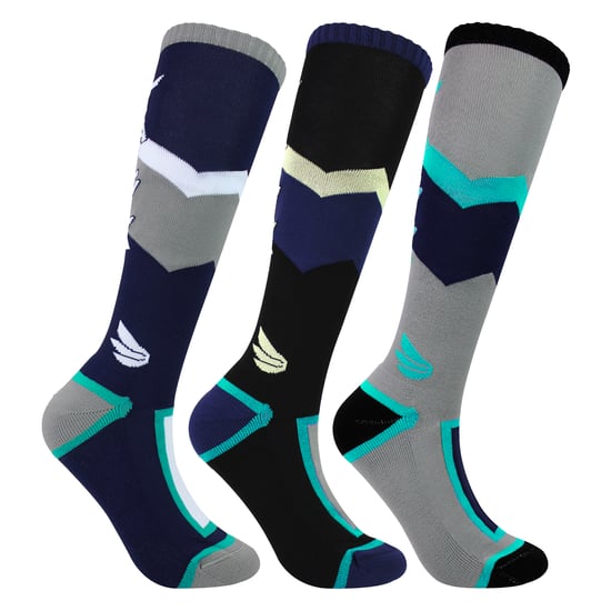 3-Pack Heren Skisokken met Versterking, Thermisch, Vochtregulerend, Wintersportsokken - Image 4