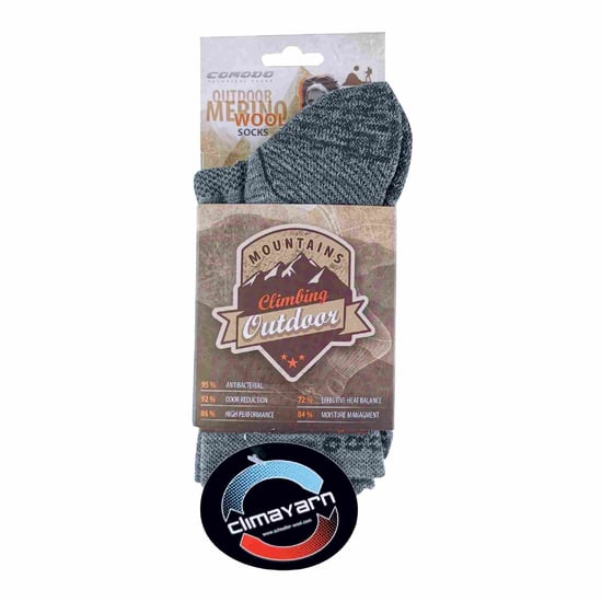 1 Pack Merino Wol Sneldrogende Lichtgewicht Wandelsokken - Image 2