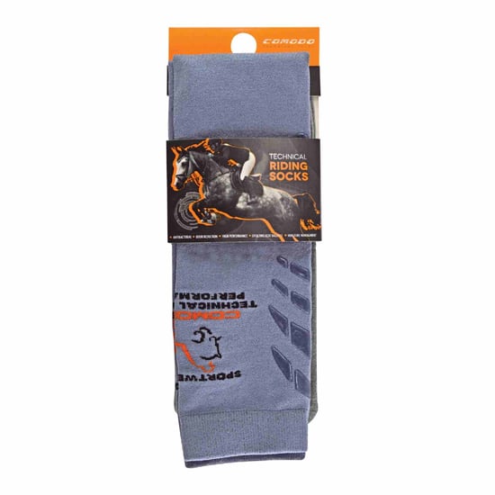1 Pack Dames Microfiber Kniehoge Paardrijsokken - Image 2