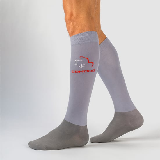 1 Pack Dames Microfiber Kniehoge Paardrijsokken - Image 3