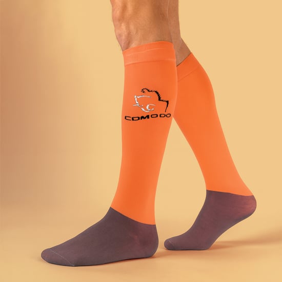 1 Verpakking Dames Microfiber Kniehoge Paardrijsokken - Image 3