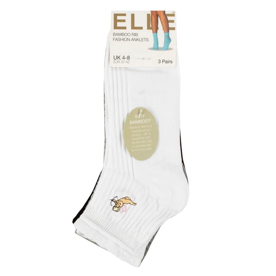 3-Pack Dames Geribbelde Enkelkousen met Rimpelrand - Zachte Stijlvolle Dagelijkse Pasvorm - Image 2
