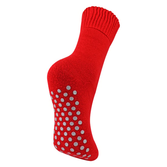 Dames Extra Wijde Winter Bed Sokken met Grip | Antislip Thermische Slaap Sokken - Image 3
