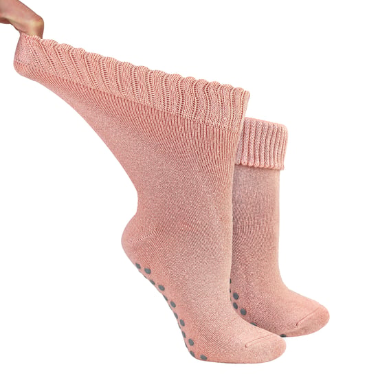 Dames Extra Brede WinterbedSokken met Antislip | Thermische SlaapSokken - Image 1