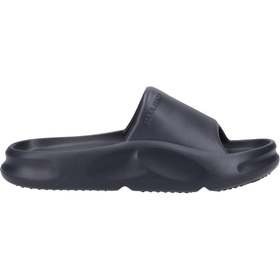 Jack & Jones Status Synthetic Heren Antraciet Slides - Image 5