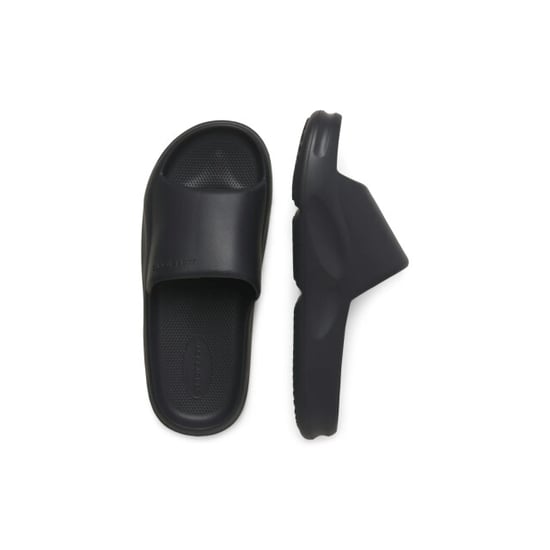 Jack & Jones Status Synthetic Heren Antraciet Slides - Image 6