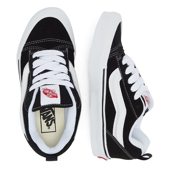 Vans Knu Skool True Zwart/Wit Trainers - Image 6