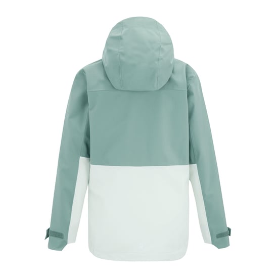 Regatta Highton Monochrome Waterdichte Jas voor Kinderen/Kinderen (Ivy mos/Ocean mist) - Image 2