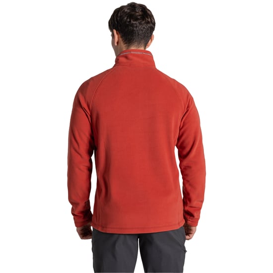 Craghoppers Heren Corey VI Half Zip Fleece Top (Donkere veldspaat) - Image 2