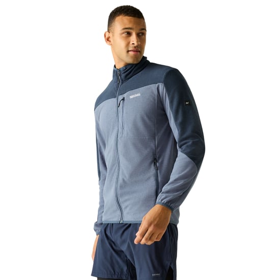 Regatta Heren Freesdale Fleece Jas (China Blauw/Nachthemel) - Image 4
