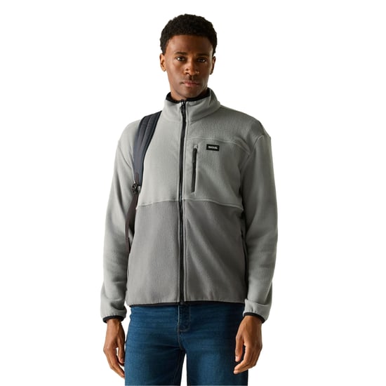 Regatta Heren Frankie Colour Block Full Zip Fleecejack (Storm/Loodgrijs) - Image 4
