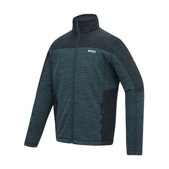 Regatta Heren Highton Fleece Midlayer met volledige rits (Nachthemel/Navy) - Image 3