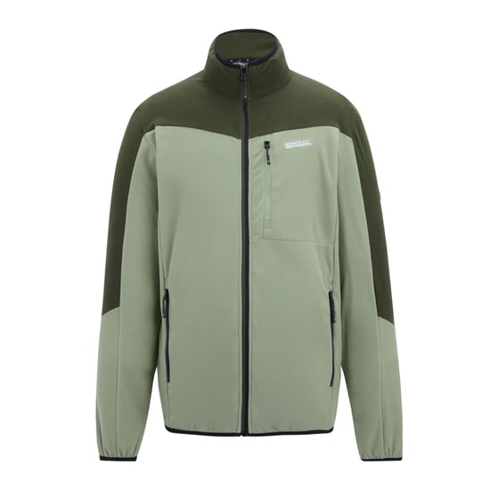 Regatta Heren Freesdale Fleece Jas (Lichte salie/donkere kaki) - Image 1