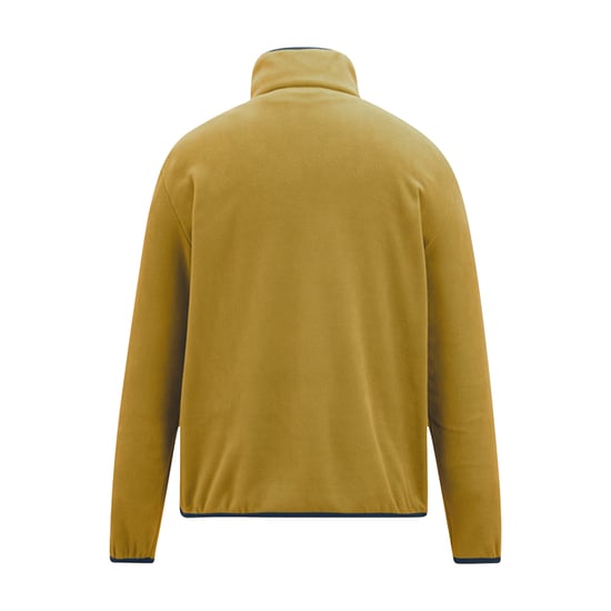 Regatta Heren Frankie Half Zip Fleece Top (Houtbruin/Navy) - Image 2