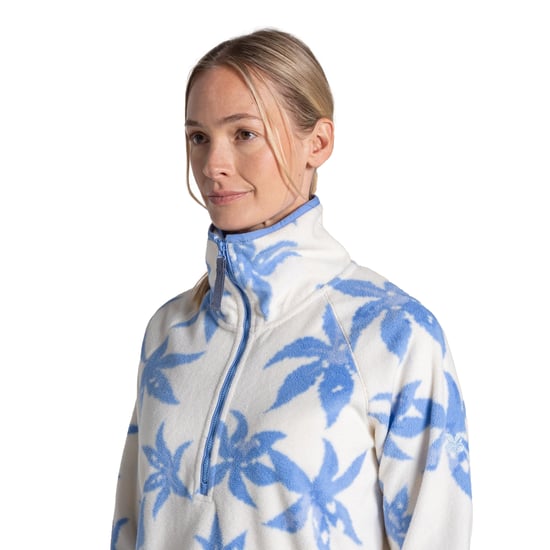 Craghoppers Dames/Dames Reedmace National Trust Half Zip Fleece Top (Vinca Blauw) - Image 3