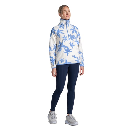 Craghoppers Dames/Dames Reedmace National Trust Half Zip Fleece Top (Vinca Blauw) - Image 4