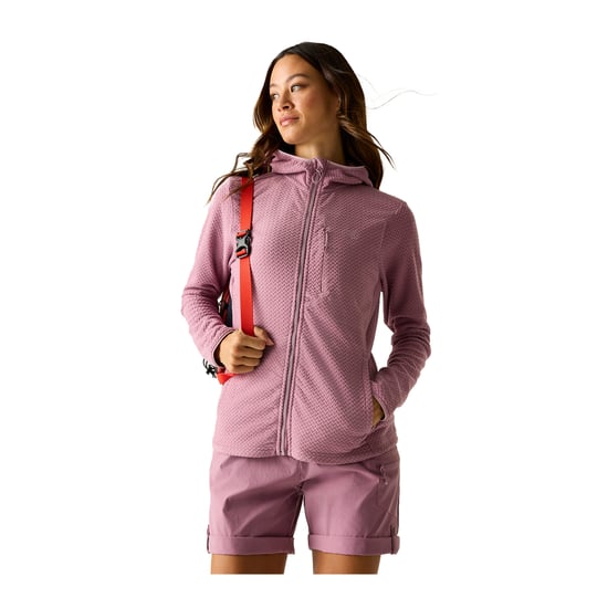 Dare 2B Dames/Dames Switch Up Pro Fleecejack (Dusky orchidee) - Image 4