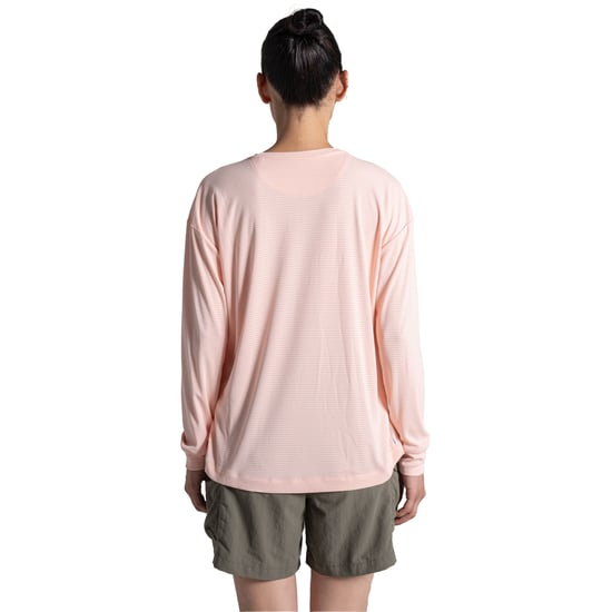 Craghoppers Dames/Dames Nosilife T-shirt met lange mouwen (Sherbert dip) - Image 2
