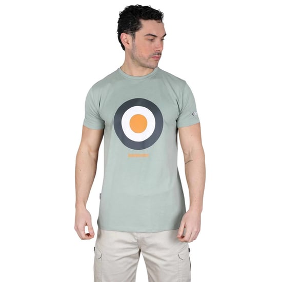 Lambretta Heren Target Katoenen T-Shirt (IJsberg groen) - Image 2
