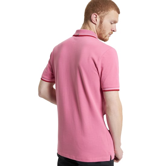 Ben Sherman Heren Signature Pique Poloshirt (Calypso koraal) - Image 2