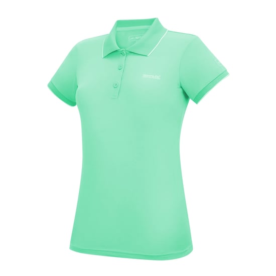 Regatta Dames/dames Remex II Polo Hals T-Shirt (Ijsgroen Solid) - Image 3