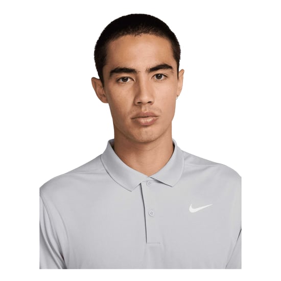 Nike Heren Victory Solid Poloshirt (Wolf Grijs/Wit) - Image 3