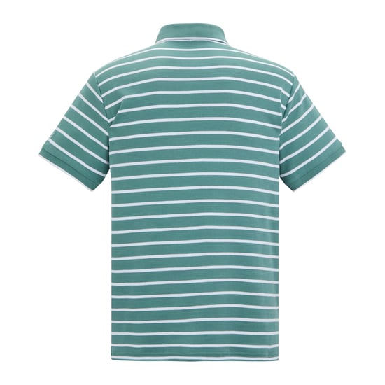 Regatta Heren Tiver Gestreept Poloshirt (Noordpool/wit) - Image 2