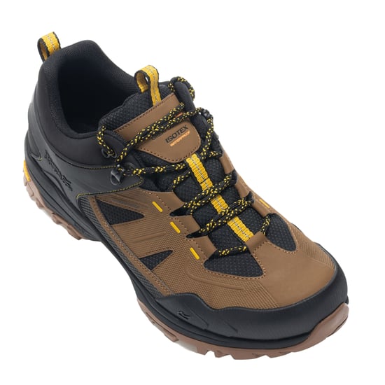 Regatta Heren Regen Lage Wandelschoenen (Notenbruin/Gouden vlok) - Image 4