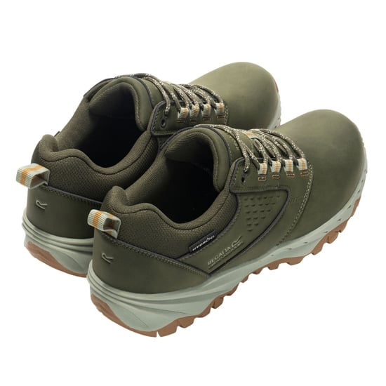 Regatta Heren Amble Waterdichte Lage Afgesneden Wandelschoenen (Donker Khaki/Bosbruin) - Image 5