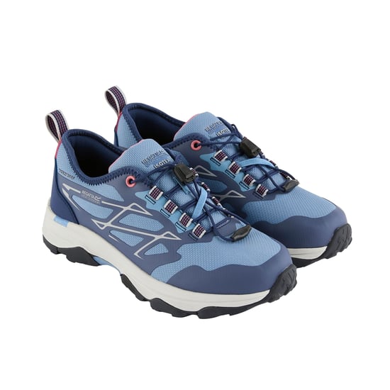 Regatta Dames/Dames Blaze II Waterdichte Trainers (Gewassen denim/viatorblauw) - Image 3