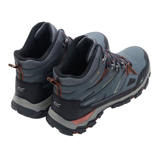 Regatta Heren Holcombe III Wandelschoenen (Donkere storm/Brick) - Image 2