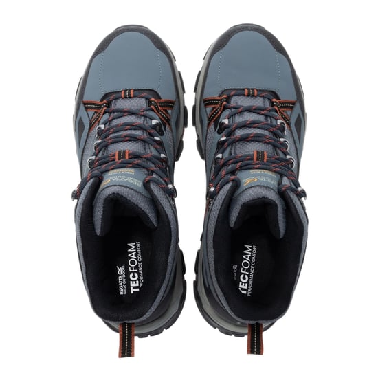 Regatta Heren Holcombe III Wandelschoenen (Donkere storm/Brick) - Image 4