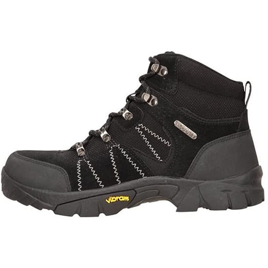 Mountain Warehouse Edinburgh Waterdichte Suède Wandelschoenen voor Kinderen/Kinderen (Zwart) - Image 3