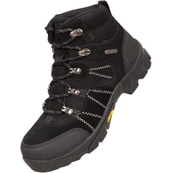 Mountain Warehouse Edinburgh Waterdichte Suède Wandelschoenen voor Kinderen/Kinderen (Zwart) - Image 6