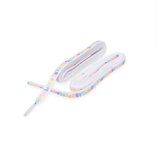 Superga Fantasie Veelkleurige Schoenveters (Wit/Pastel Veelkleurig) - Image 1
