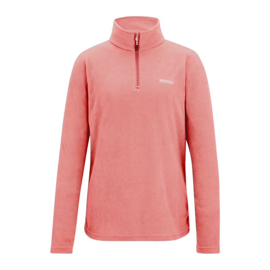 Regatta - Geweldige Outdoors Dames Sweetheart 1/4 Zip Fleece Sweater (Perzik Roze) - Image 1